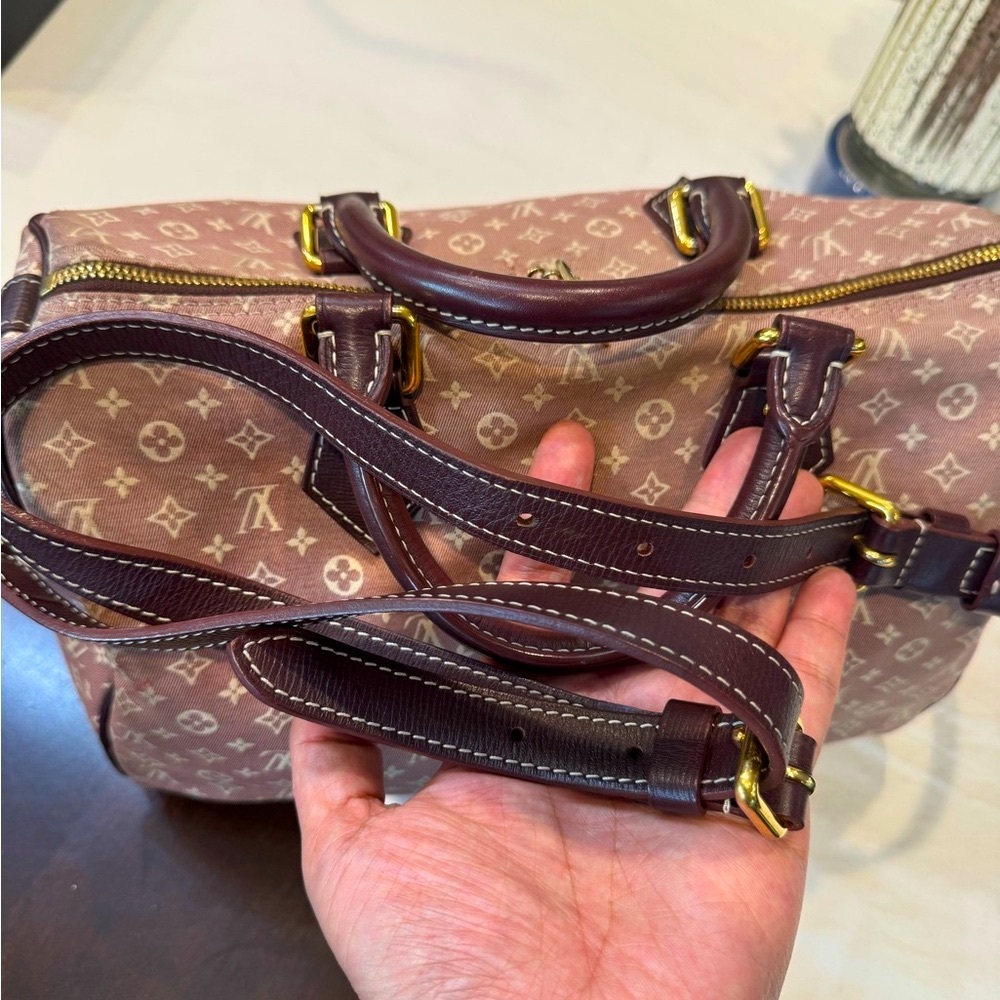 Authentic Louis Vuitton Mini Lin Speedy Bandolier 30 - Picture 11 of 16